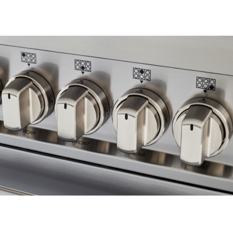 BERTAZZONI MAS95I2ENET Κουζίνα Ηλεκτρική με 2 Φούρνους και Επαγωγικές Εστίες 90cm Μαύρο